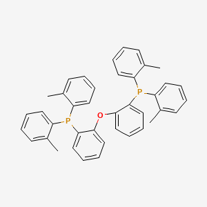 molecular formula C40H36OP2 B3336196 Bis[2-[bis(2-methylphenyl)phosphino]phenyl]ether CAS No. 205497-64-9