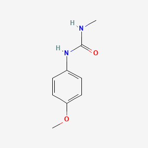 molecular formula C9H12N2O2 B3336224 N-(4-methoxyphenyl)-N'-methylurea CAS No. 21260-49-1