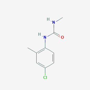 molecular formula C9H11ClN2O B3336271 1-(4-Chloro-2-methylphenyl)-3-methylurea CAS No. 22175-20-8
