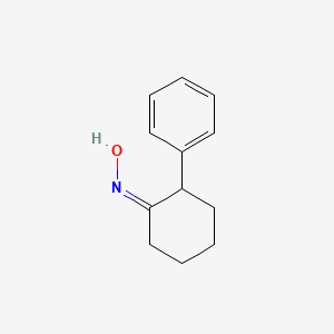 molecular formula C12H15NO B3336281 2-Phenylcyclohexanone oxime CAS No. 22591-17-9