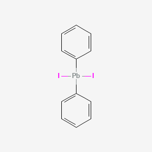 molecular formula C12H10I2P B3336318 Diiodo(diphenyl)plumbane CAS No. 23351-01-1