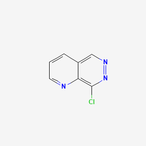 molecular formula C7H4ClN3 B3336330 8-氯吡啶并[2,3-d]哒嗪 CAS No. 23590-59-2