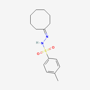 molecular formula C15H22N2O2S B3336388 环辛酮托西尔腙 CAS No. 2567-85-3