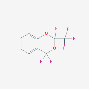 molecular formula C9H4F6O2 B3336412 2,4,4-三氟-2-三氟甲基-4H-苯并[1,3]二噁英 CAS No. 25857-80-1