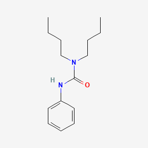 molecular formula C15H24N2O B3336417 1,1-Dibutyl-3-phenylurea CAS No. 2589-21-1