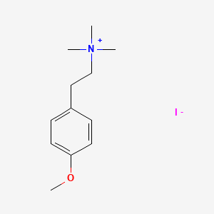molecular formula C12H20INO B3336471 O-Methyl candicine iodide CAS No. 27946-67-4