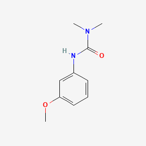molecular formula C10H14N2O2 B3336481 3-(3-甲氧基苯基)-1,1-二甲基脲 CAS No. 28170-54-9