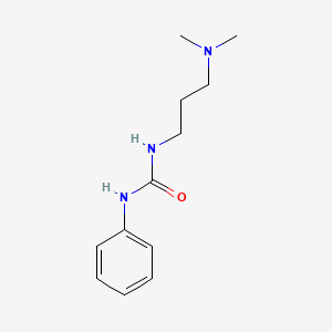 molecular formula C12H19N3O B3336599 1-[3-(Dimethylamino)propyl]-3-phenylurea CAS No. 32022-55-2
