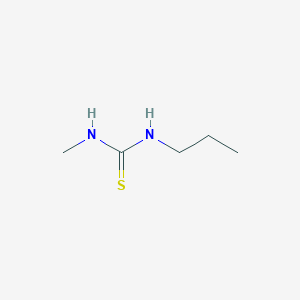 molecular formula C5H12N2S B3336611 1-Methyl-3-propylthiourea CAS No. 32900-00-8