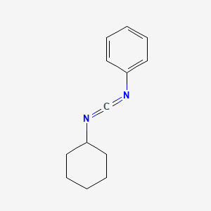 molecular formula C13H16N2 B3336808 N-cyclohexyl-N'-phenylcarbodiimide CAS No. 3878-67-9
