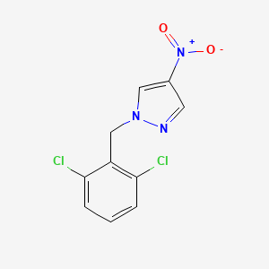 1-(2,6-dichlorobenzyl)-4-nitro-1H-pyrazole