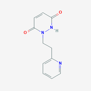 molecular formula C11H11N3O2 B3336921 2-(2-pyridin-2-ylethyl)-1H-pyridazine-3,6-dione CAS No. 4369-11-3