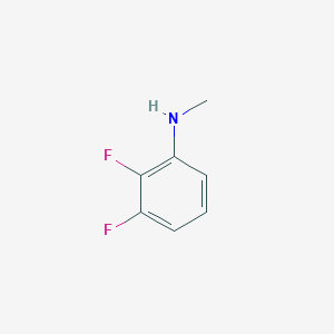 molecular formula C7H7F2N B3336986 2,3-Difluoro-N-methylaniline CAS No. 470458-54-9