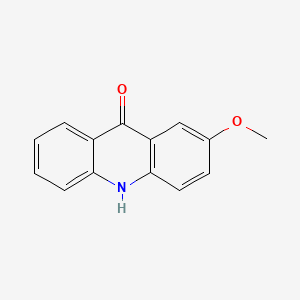 molecular formula C14H11NO2 B3337024 2-Methoxy-9(10H)-acridone CAS No. 49742-72-5