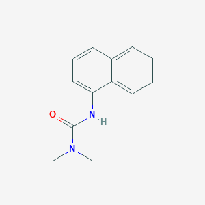 molecular formula C13H14N2O B3337045 1,1-Dimethyl-3-naphthalen-1-ylurea CAS No. 51062-10-3