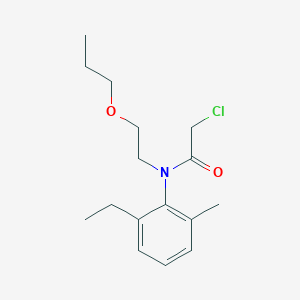 2-Chloro-N-(2-ethyl-6-methylphenyl)-N-(2-propoxyethyl)acetamide