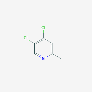 molecular formula C6H5Cl2N B3337056 4,5-Dichloro-2-methylpyridine CAS No. 514216-44-5