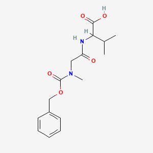 N-[(Benzyloxy)carbonyl]-N-methylglycylvaline