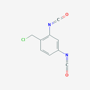 molecular formula C9H5ClN2O2 B3337075 1-Chloromethyl-2,4-diisocyanatobenzene CAS No. 51979-57-8