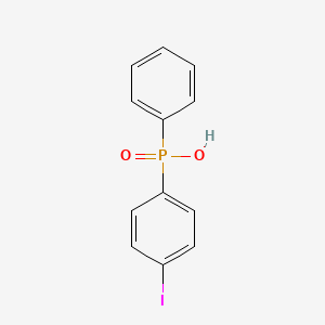 molecular formula C12H10IO2P B3337144 (4-Iodophenyl)phenylphosphinic acid CAS No. 54185-74-9