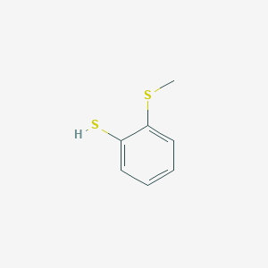 molecular formula C7H8S2 B3337157 2-Methylsulfanylbenzenethiol CAS No. 54615-64-4