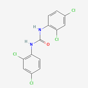 molecular formula C13H8Cl4N2O B3337172 1,3-Bis(2,4-dichlorophenyl)urea CAS No. 55268-52-5