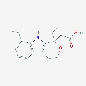 molecular formula C18H23NO3 B033372 8-异丙基依托度酸 CAS No. 57917-63-2