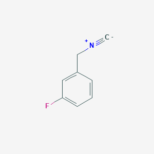 molecular formula C8H6FN B3337257 3-Fluorobenzylisocyanide CAS No. 602261-87-0