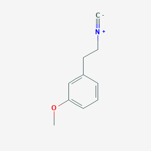 molecular formula C10H11NO B3337260 2-(3-Methoxyphenyl)ethylisocyanide CAS No. 602269-00-1