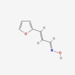 molecular formula C7H7NO2 B3337312 3-(2-Furanyl)-2-propenal oxime CAS No. 623-31-4