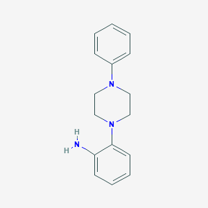 molecular formula C16H19N3 B3337325 2-(4-Phenylpiperazin-1-YL)aniline CAS No. 625107-16-6