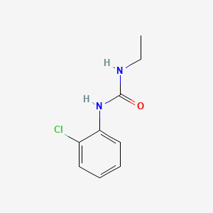 molecular formula C9H11ClN2O B3337335 1-(2-Chlorophenyl)-3-ethylurea CAS No. 62635-53-4