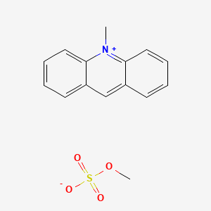 molecular formula C15H15NO4S B3337362 10-Methylacridinium methyl sulfate CAS No. 6277-44-7