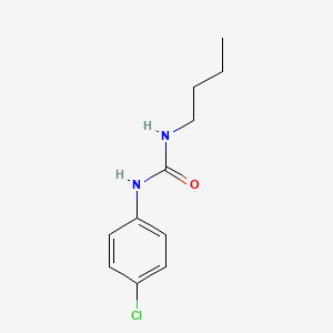 molecular formula C11H15ClN2O B3337406 1-Butyl-3-(4-chlorophenyl)urea CAS No. 6333-41-1