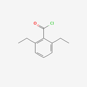 molecular formula C11H13ClO B3337441 2,6-Diethylbenzoyl chloride CAS No. 64359-02-0