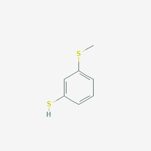 molecular formula C7H8S2 B3337457 3-(Methylthio)benzenethiol CAS No. 65144-65-2