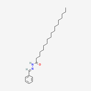 molecular formula C25H42N2O B3337523 N'-Benzylideneoctadecanehydrazide CAS No. 68181-04-4