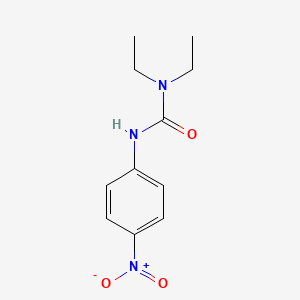 molecular formula C11H15N3O3 B3337588 1,1-Diethyl-3-(4-nitrophenyl)urea CAS No. 70826-95-8
