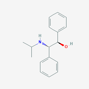 molecular formula C17H21NO B3337624 (1R,2S)-2-(Isopropylamino)-1,2-diphenylethanol CAS No. 71653-81-1