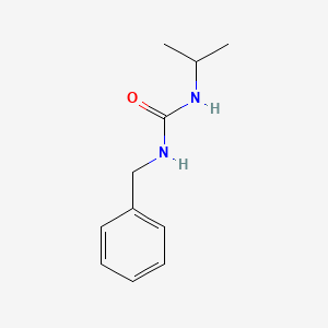 molecular formula C11H16N2O B3337631 Urea, N-(1-methylethyl)-N'-(phenylmethyl)- CAS No. 71819-34-6