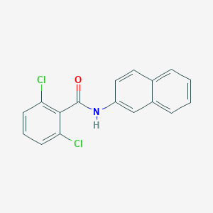 molecular formula C17H11Cl2NO B333765 2,6-dichloro-N-(2-naphthyl)benzamide 