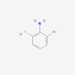 molecular formula C6H6BrNS B3337676 2-Amino-3-bromothiophenol CAS No. 73628-28-1