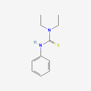 molecular formula C11H16N2S B3337683 1,1-Diethyl-3-phenylthiourea CAS No. 7442-11-7