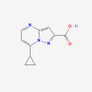 7-Cyclopropylpyrazolo[1,5-a]pyrimidine-2-carboxylic acid