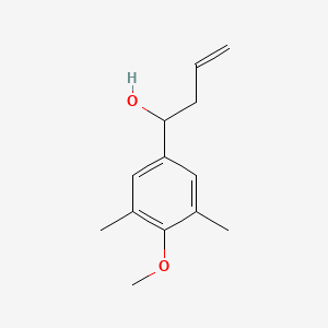 molecular formula C13H18O2 B3338095 4-(3,5-Dimethyl-4-methoxyphenyl)-1-buten-4-ol CAS No. 842123-76-6