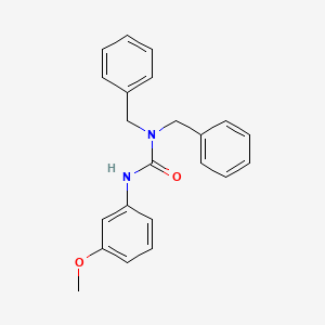 1,1-Dibenzyl-3-(3-methoxyphenyl)urea