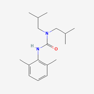 Urea, N'-(2,6-dimethylphenyl)-N,N-bis(2-methylpropyl)-