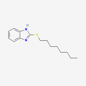 1H-Benzimidazole, 2-(octylthio)-