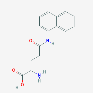 molecular formula C15H16N2O3 B3338479 H-Glu(alphaNA)-OH CAS No. 94063-01-1