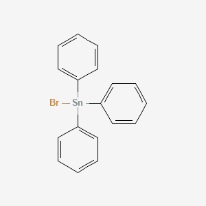molecular formula C18H15BrSn B3338548 Bromo(triphenyl)stannane CAS No. 962-89-0